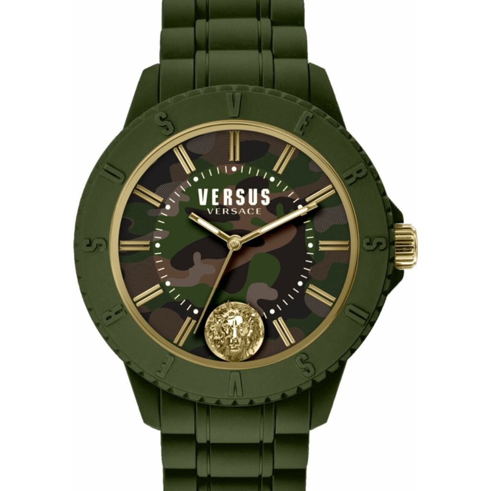 New Versace Versus Men's Camo 42mm Watch